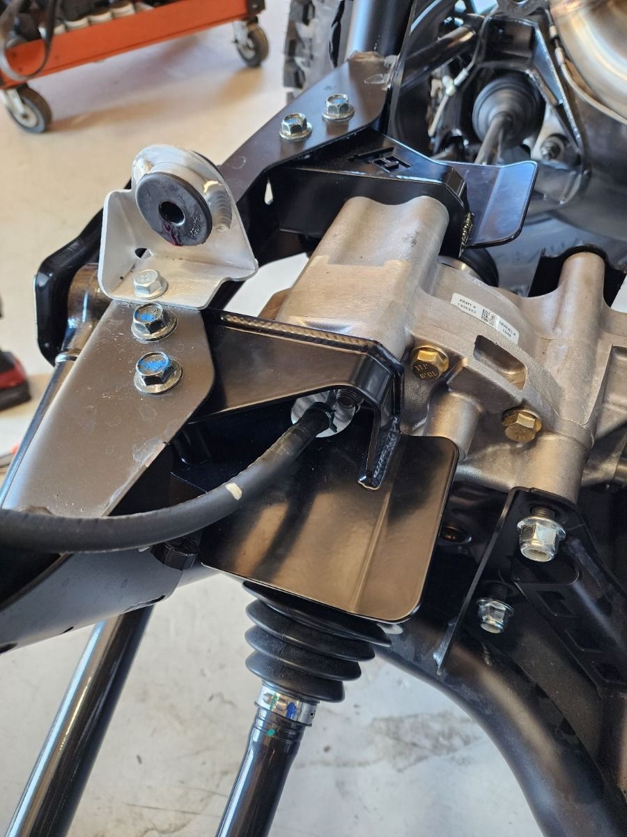 Polaris Pro R Differential Brackets - Ct Race Worx image 2