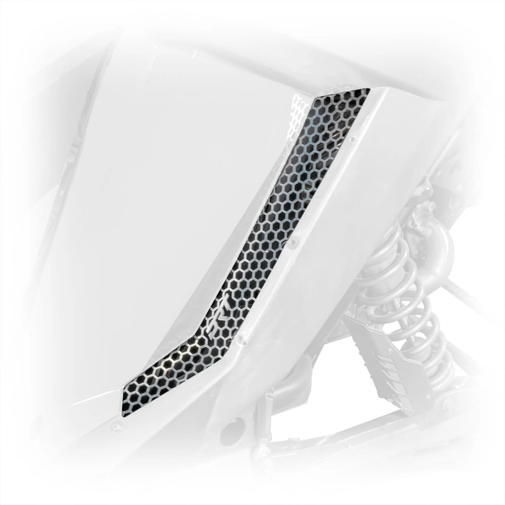 Drt Polaris Rzr Pro R/Turbo R Aluminum Rear Fender Screen Set image 2