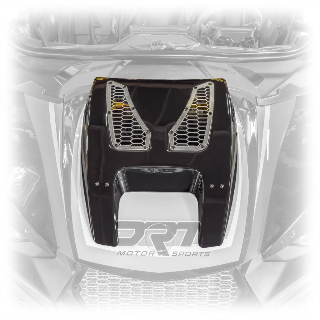 DRT Can-Am 2024+ Maverick R High Impact ABS Hood Scoop image 3