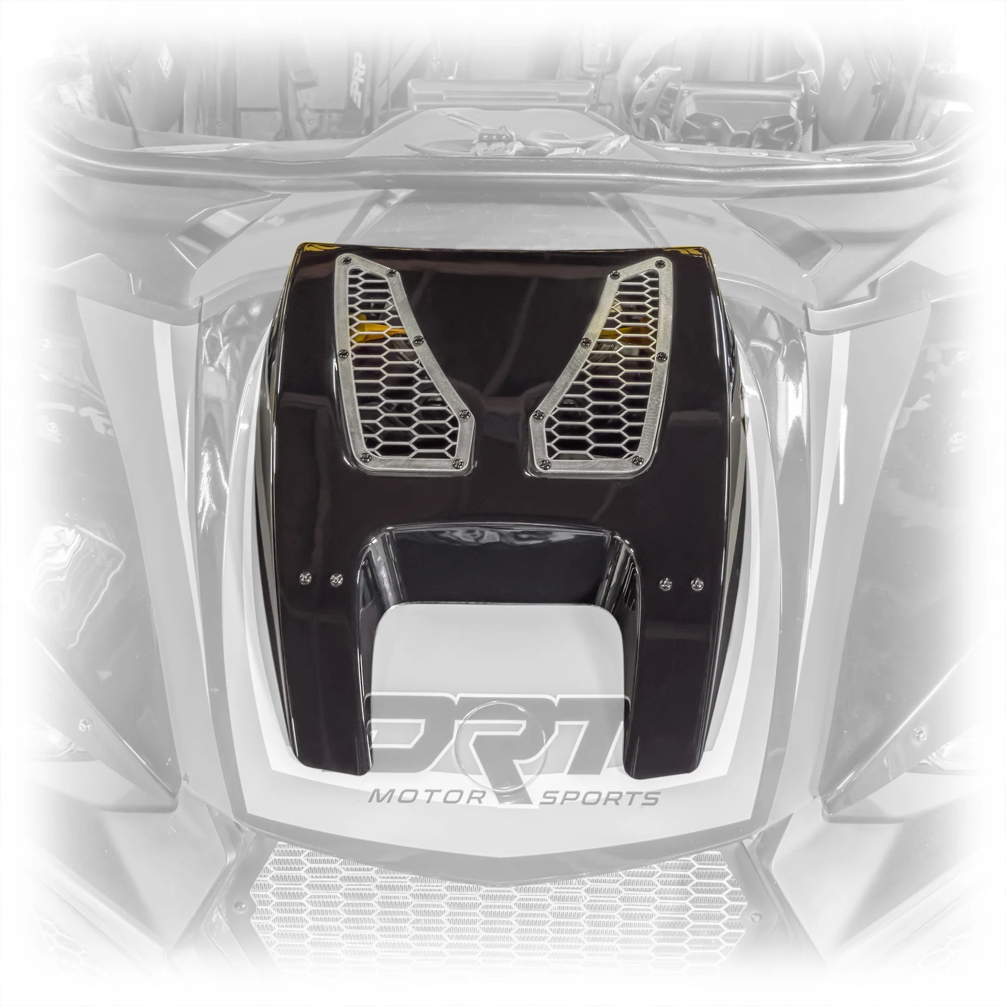 DRT Can-Am 2024+ Maverick R High Impact ABS Hood Scoop image 3