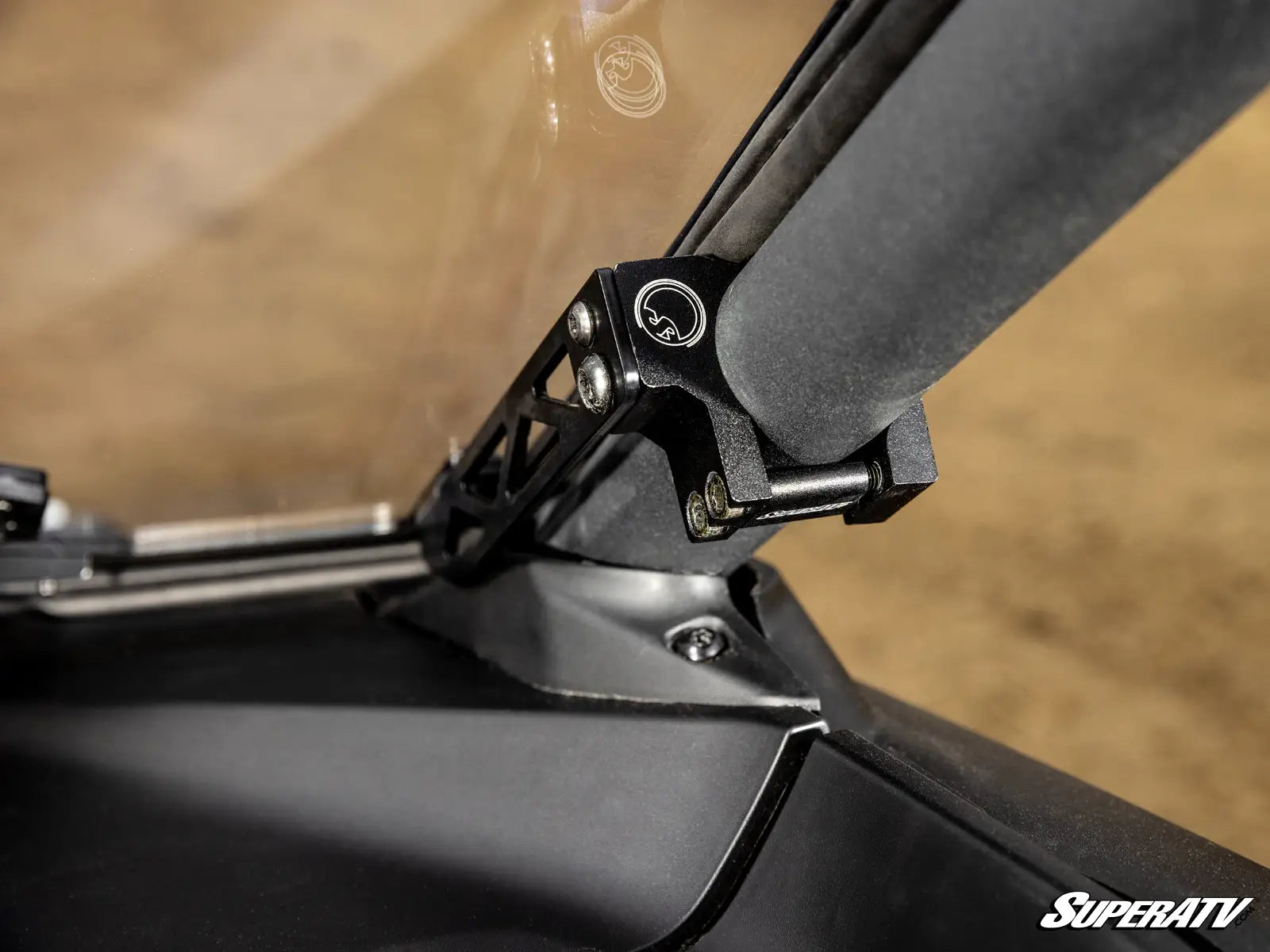 Can-Am Maverick R Scratch-Resistant Vented Full Windshield image 8