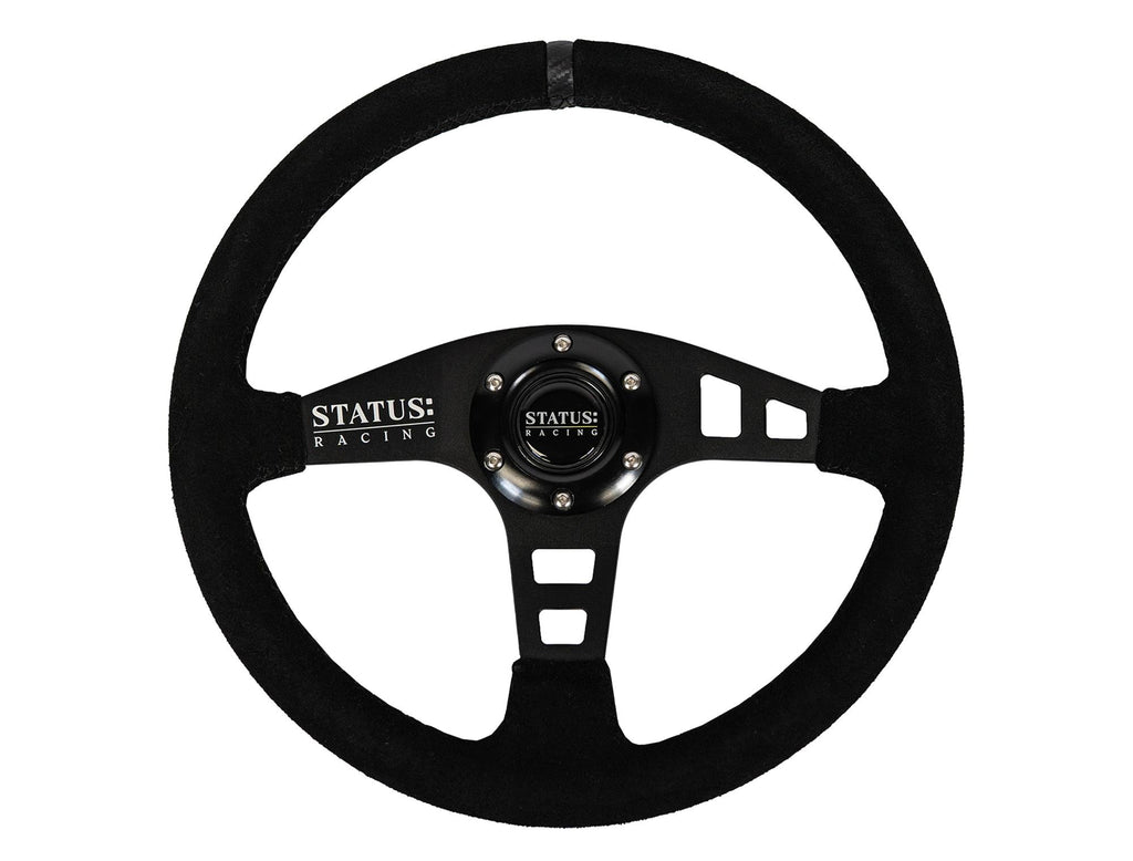 SR Flat Suede Steering Wheel
