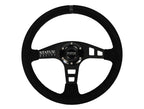 SR Flat Suede Steering Wheel