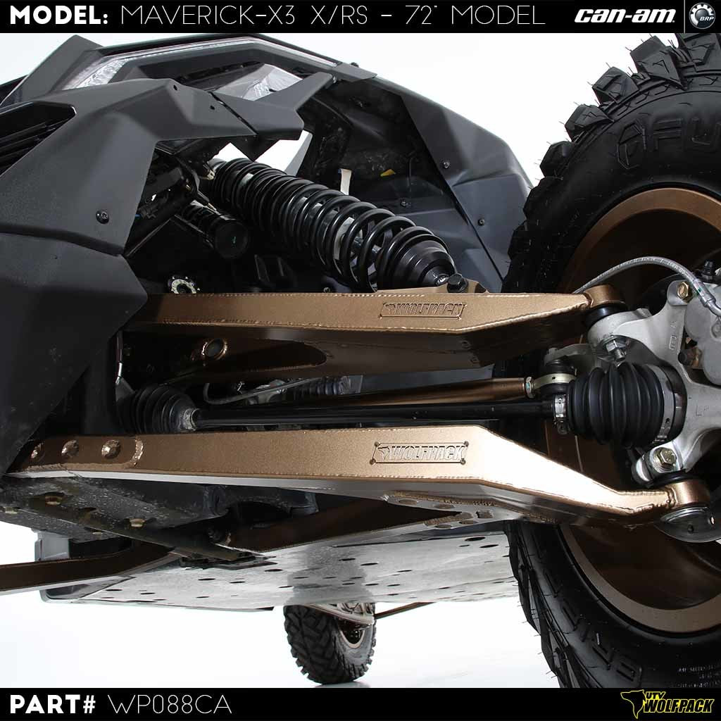 Can-Am X3 72" Hd Chromoly Complete Suspension Kit - Utv Wolfpack image 5