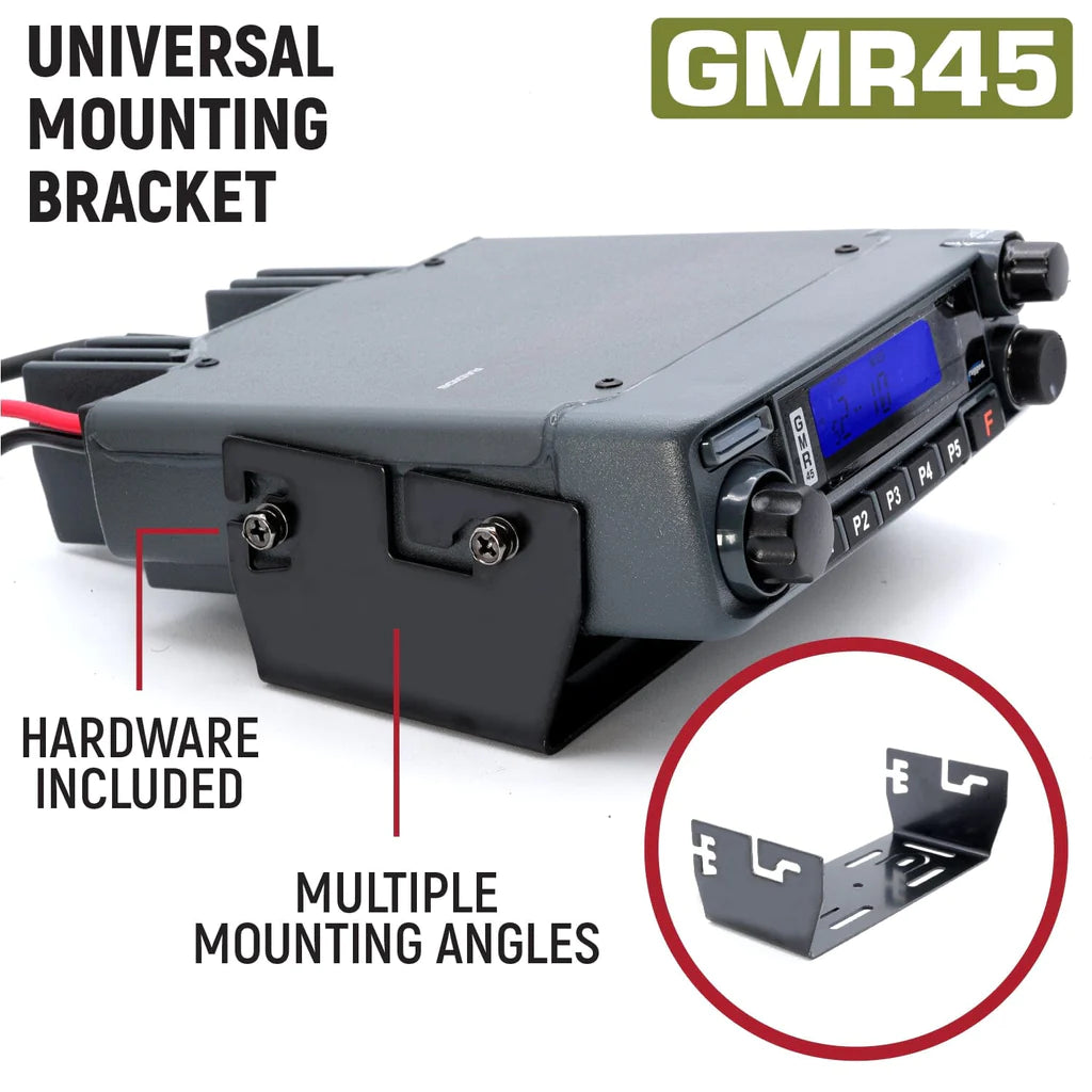 Radio Kit - Gmr-45 High Power Gmrs Band Mobile Radio With Antenna image 6