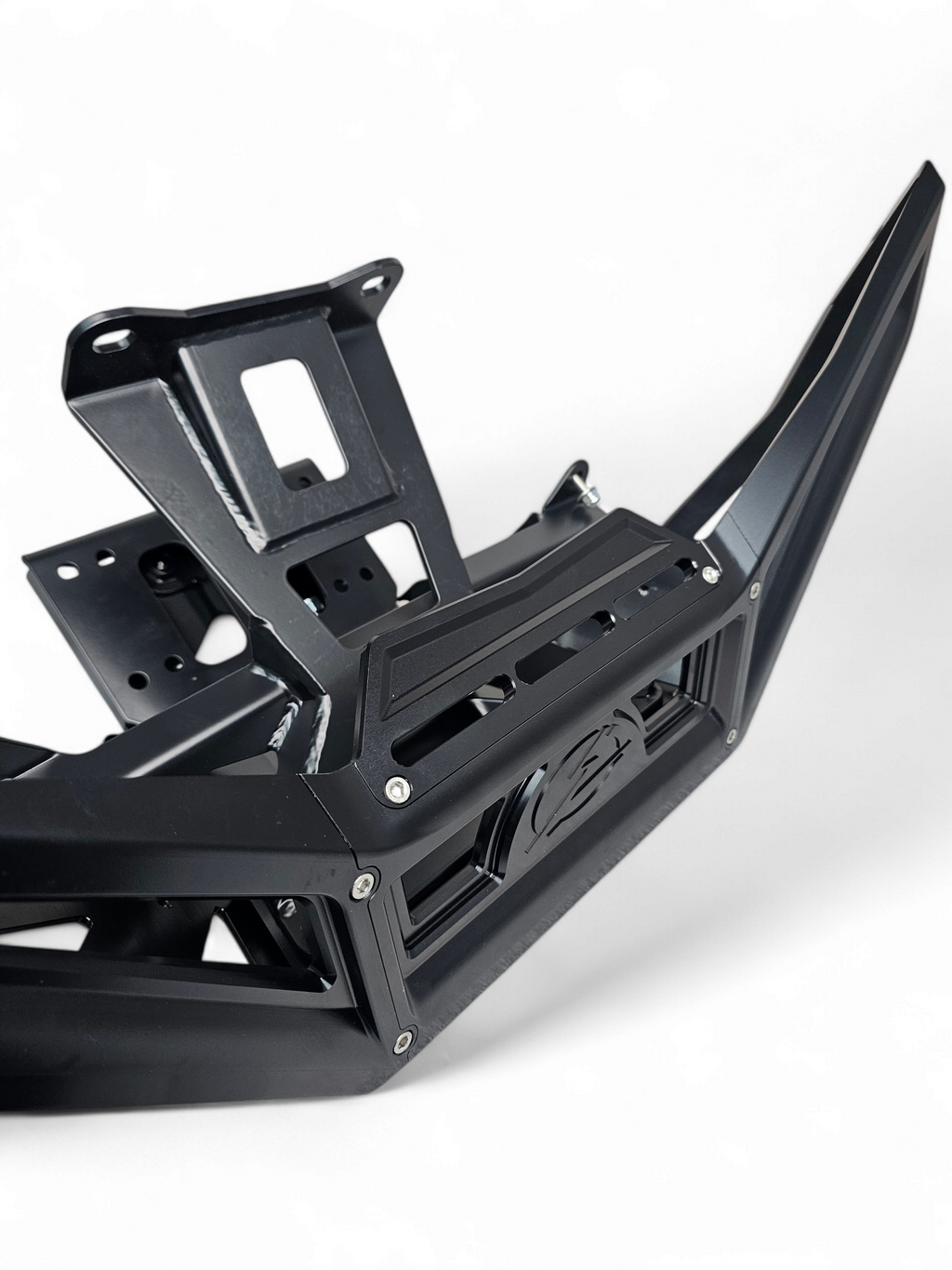 2017+ Can-Am X3 Maverick Machined Billet Front Winch Bumper (Black Anodize) image 2