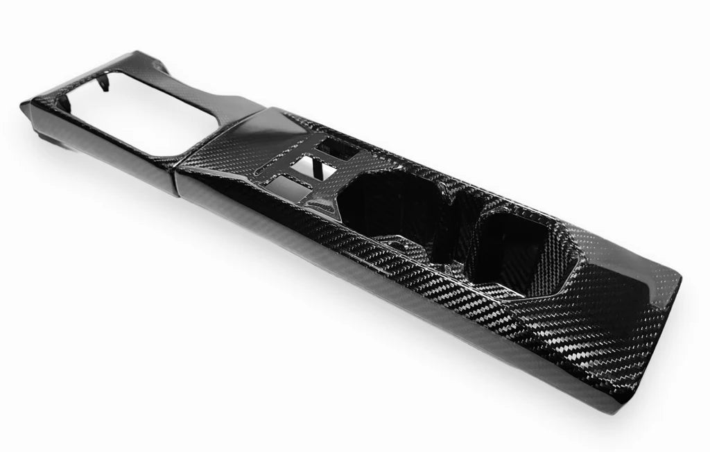 Can-Am Maverick R Carbon Fiber Center Console 2pc image 1