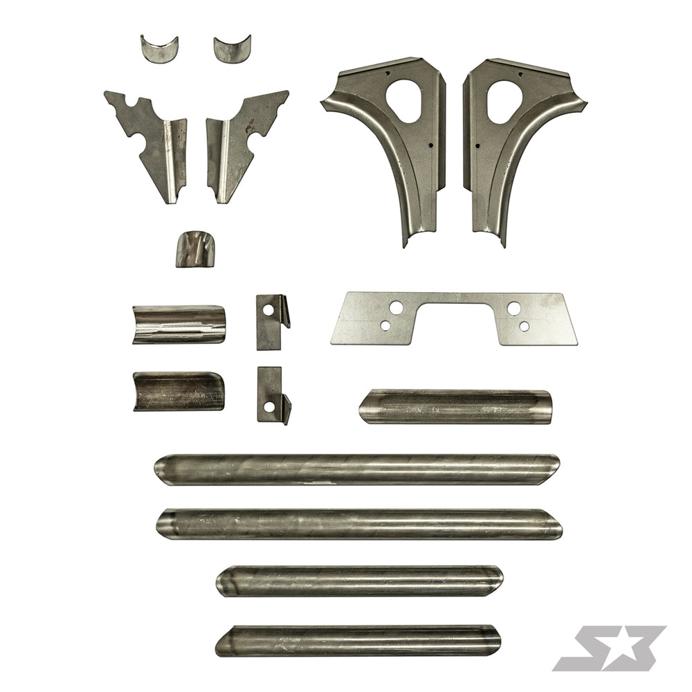 Can-Am Maverick X3 Weld-In Chassis Gusset Kit image 0