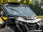 Can-Am Maverick R Glass Windshield With Wipers image 3