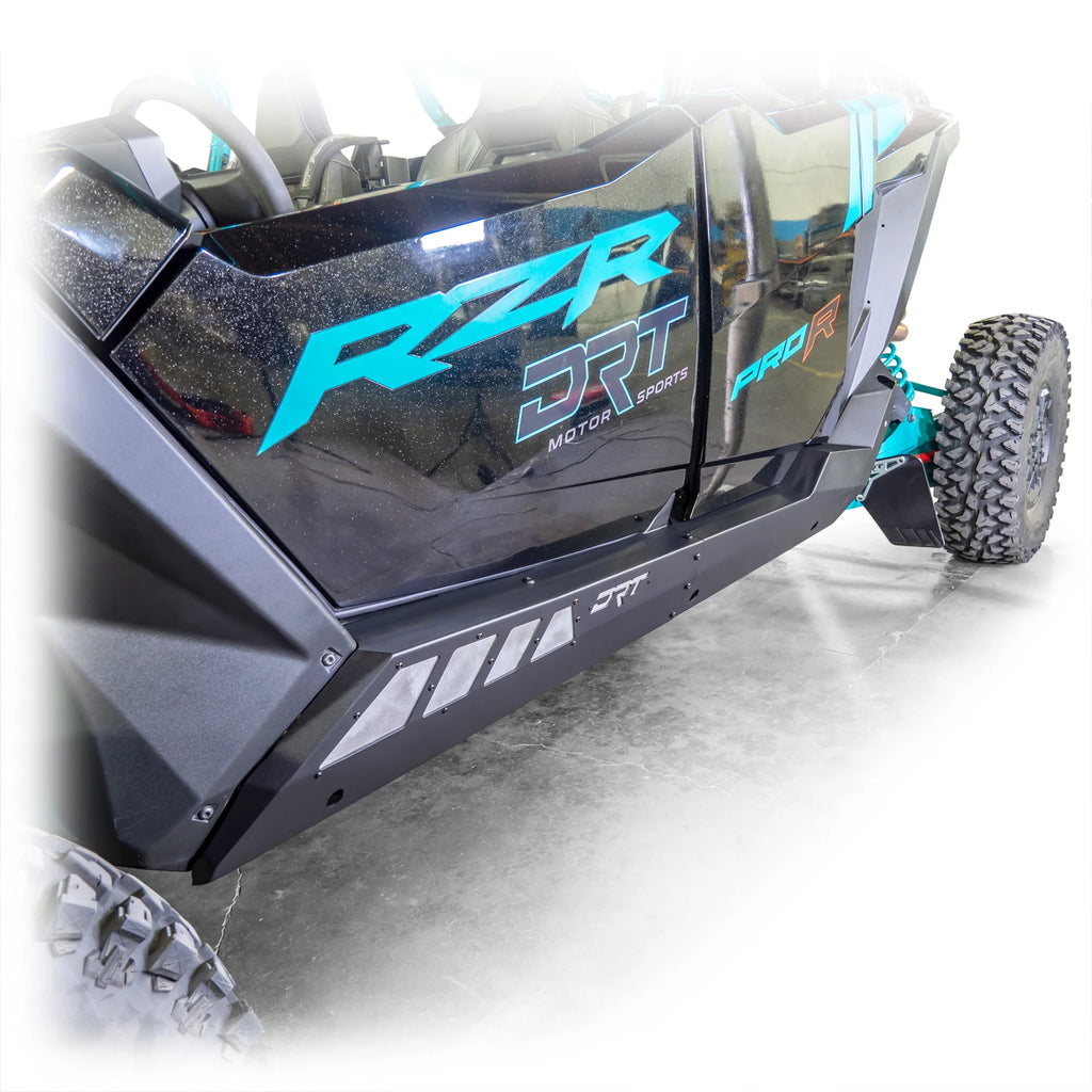 DRT Polaris RZR Pro Series 4-Seat Rock Sliders image 1