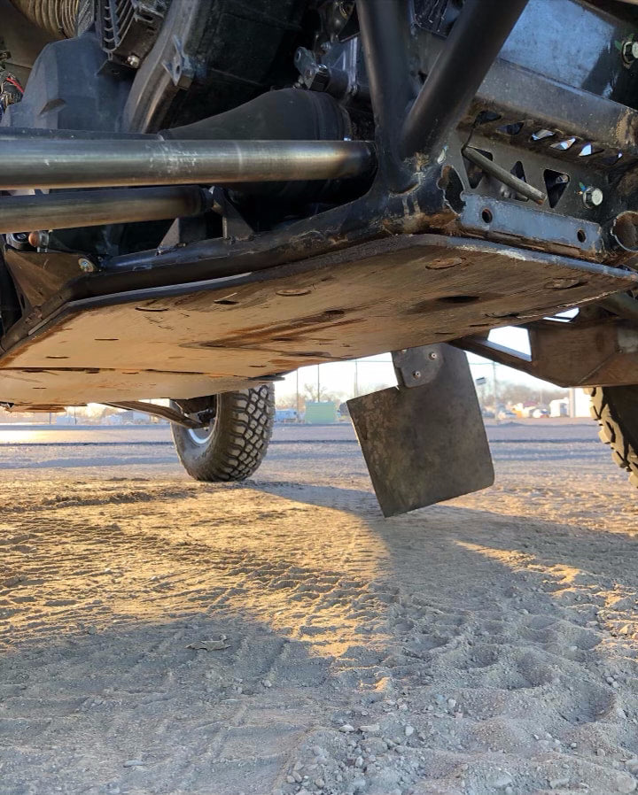 Krx 1000 Aluminum Rear Skid Plate image 1