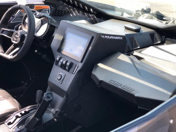 Can-Am Maverick X3 Carbon Fiber G2 Race Dash Center image 7