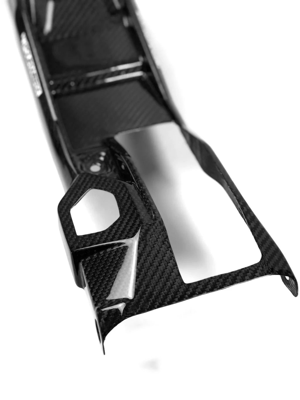 Can-Am Maverick X3 Carbon Fiber Center Console with Cup Holders image 3