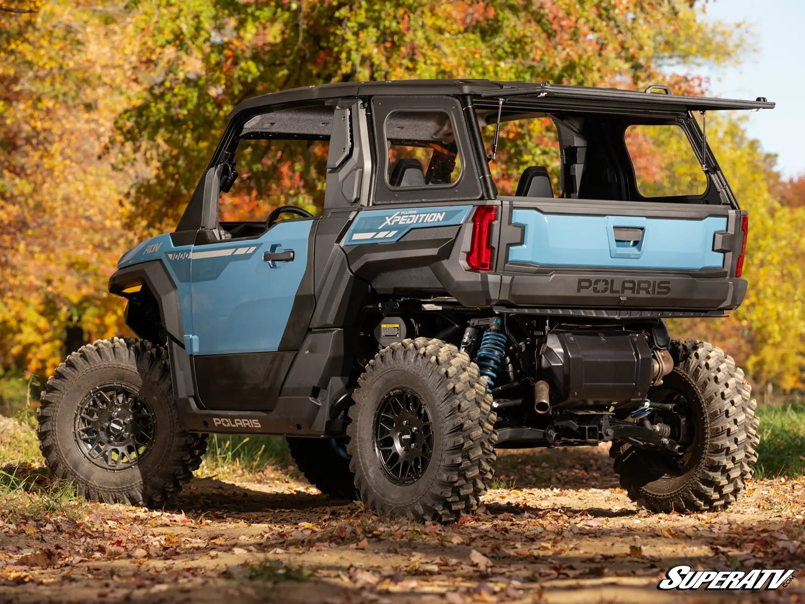 Polaris Xpedition Adv Rear Flip Windshield image 1