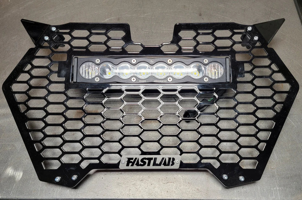 FastLab Can-am Maverick R Grill with S8 Light Bar image 5