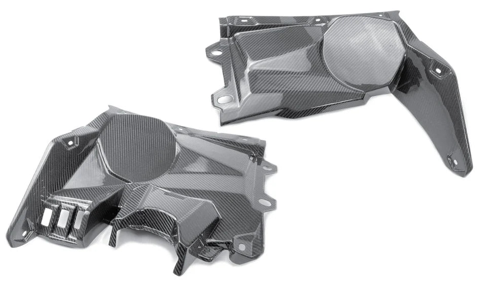 Can-Am Maverick X3 Carbon Fiber Upper Dash Side Panels image 0