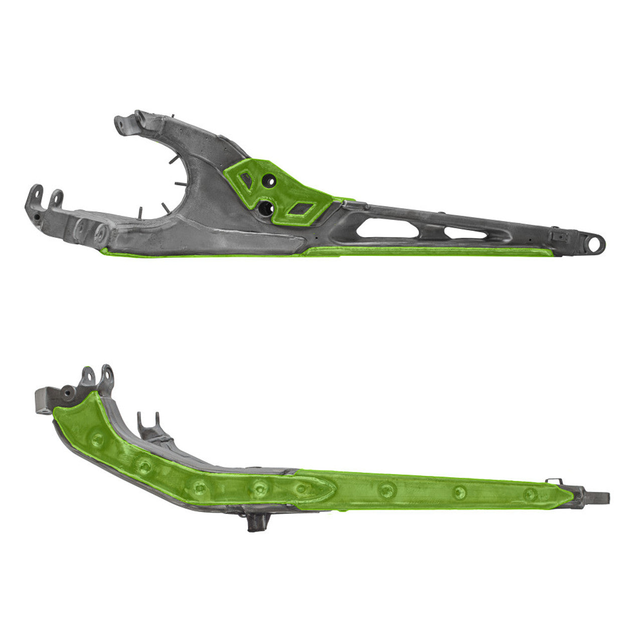 Can-Am Maverick R Trailing Arms Weld-In Gusset Kit image 0