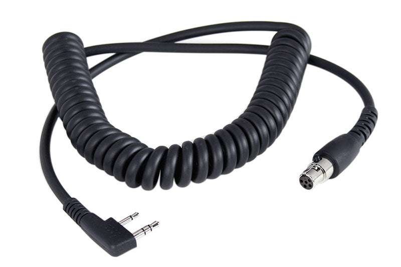 Rugged And Kenwood Handheld Radio - Headset Coil Cord image 0