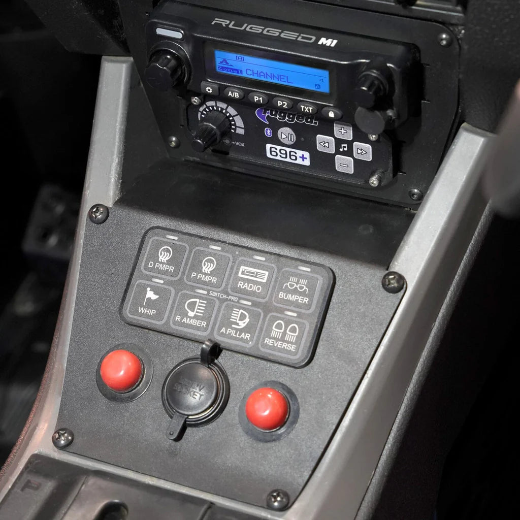 Lower Accessory Panel for RZR PRO XP, RZR Turbo R, and RZR PRO R Dash Mount image 8