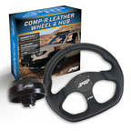 PRP Leather D-Shape Steering Wheel Kit with Tacoma Hub