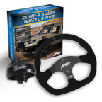 PRP Suede D-Shape Steering Wheel Kit with Tacoma Hub