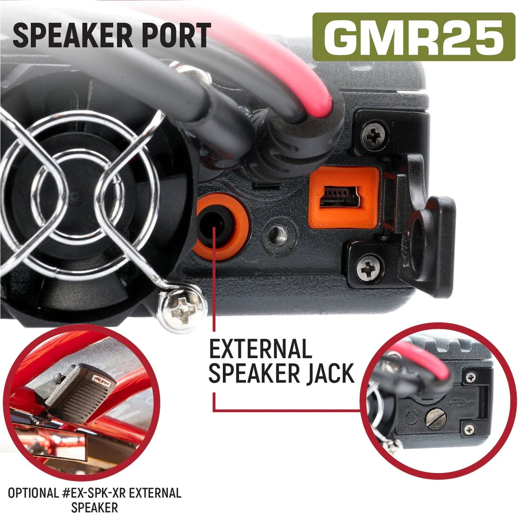 Radio Kit - Gmr-25 Waterproof Gmrs Band Mobile Radio With Antenna image 8