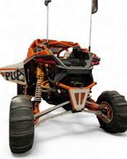 Polaris RZR Pro R, Pro S, Turbo R High Clearance Radius Rods in Clear Finish image 1