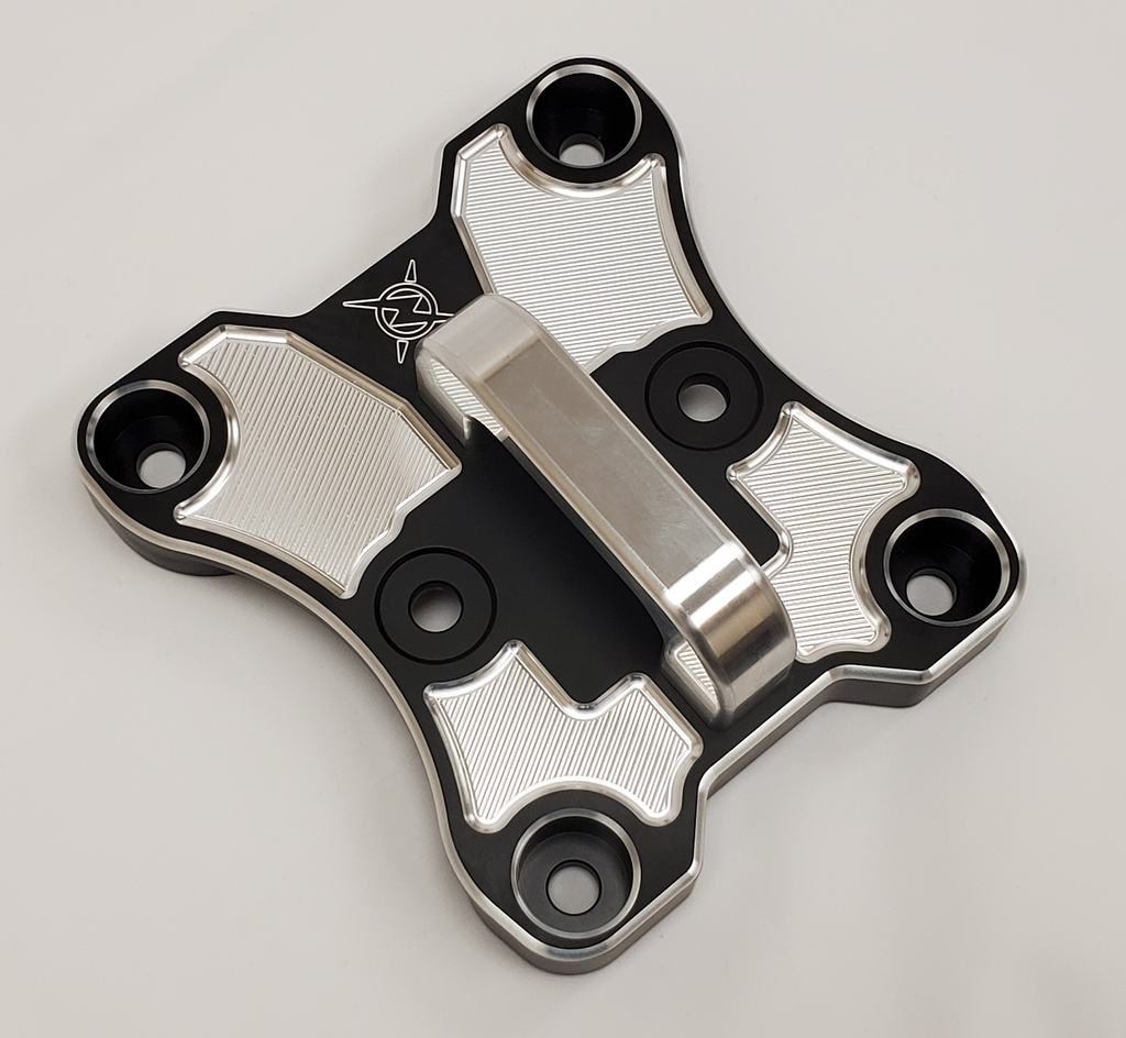 Can-Am Maverick X3 Radius Arm Rear Pullplate With D-Ring image 0