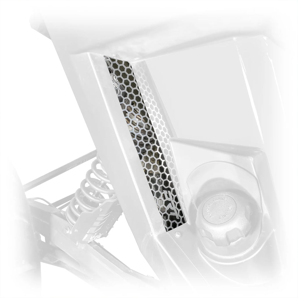 Drt Polaris Rzr Pro R/Turbo R Aluminum Rear Fender Screen Set image 3