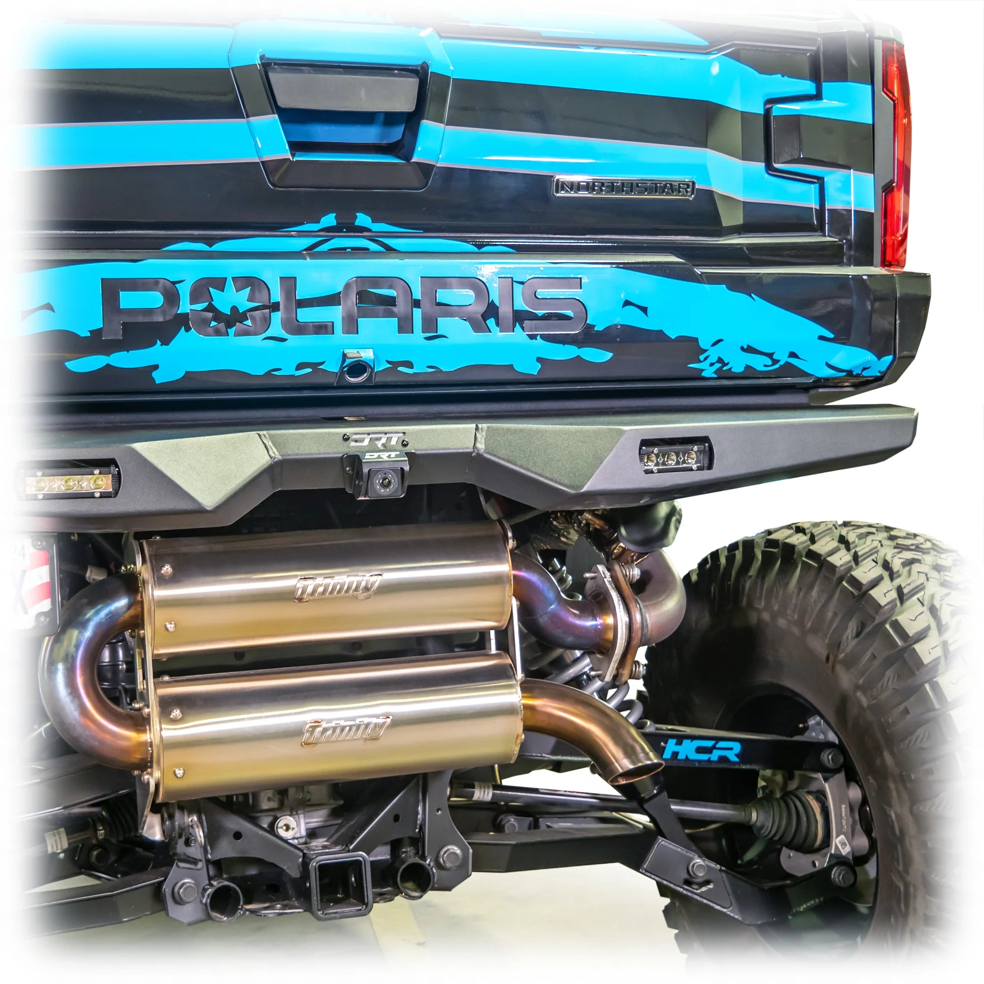 DRT Polaris 2024+ XPEDITION Adjustable Rear Camera Relocation Kit image 1