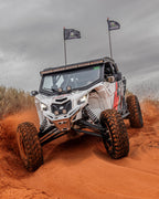 2017+ Can-Am X3 Maverick Machined Billet Front Winch Bumper (Clear Anodize) image 0