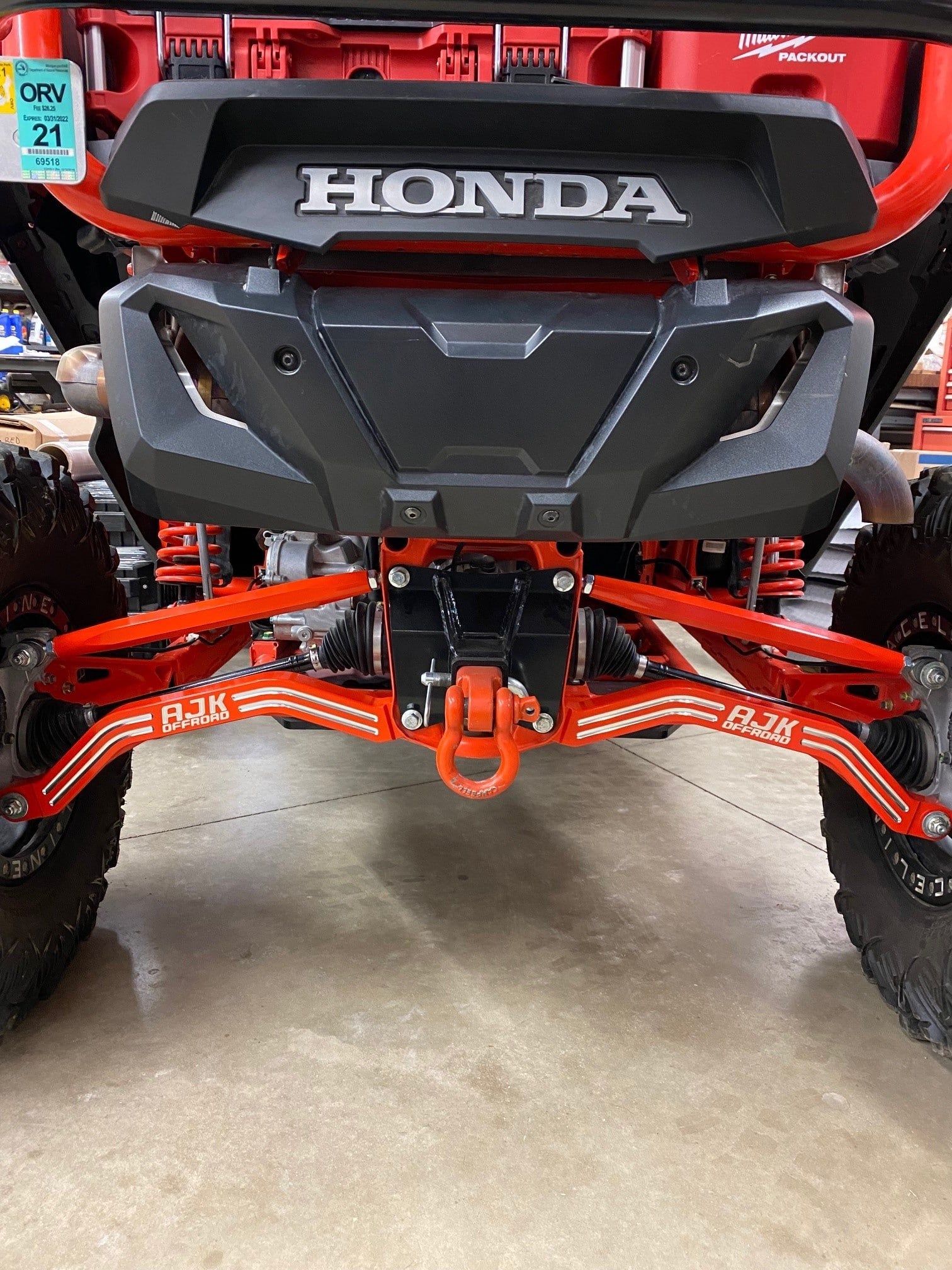Honda Talon High Clearance Radius Rods - Ajk Offroad image 0