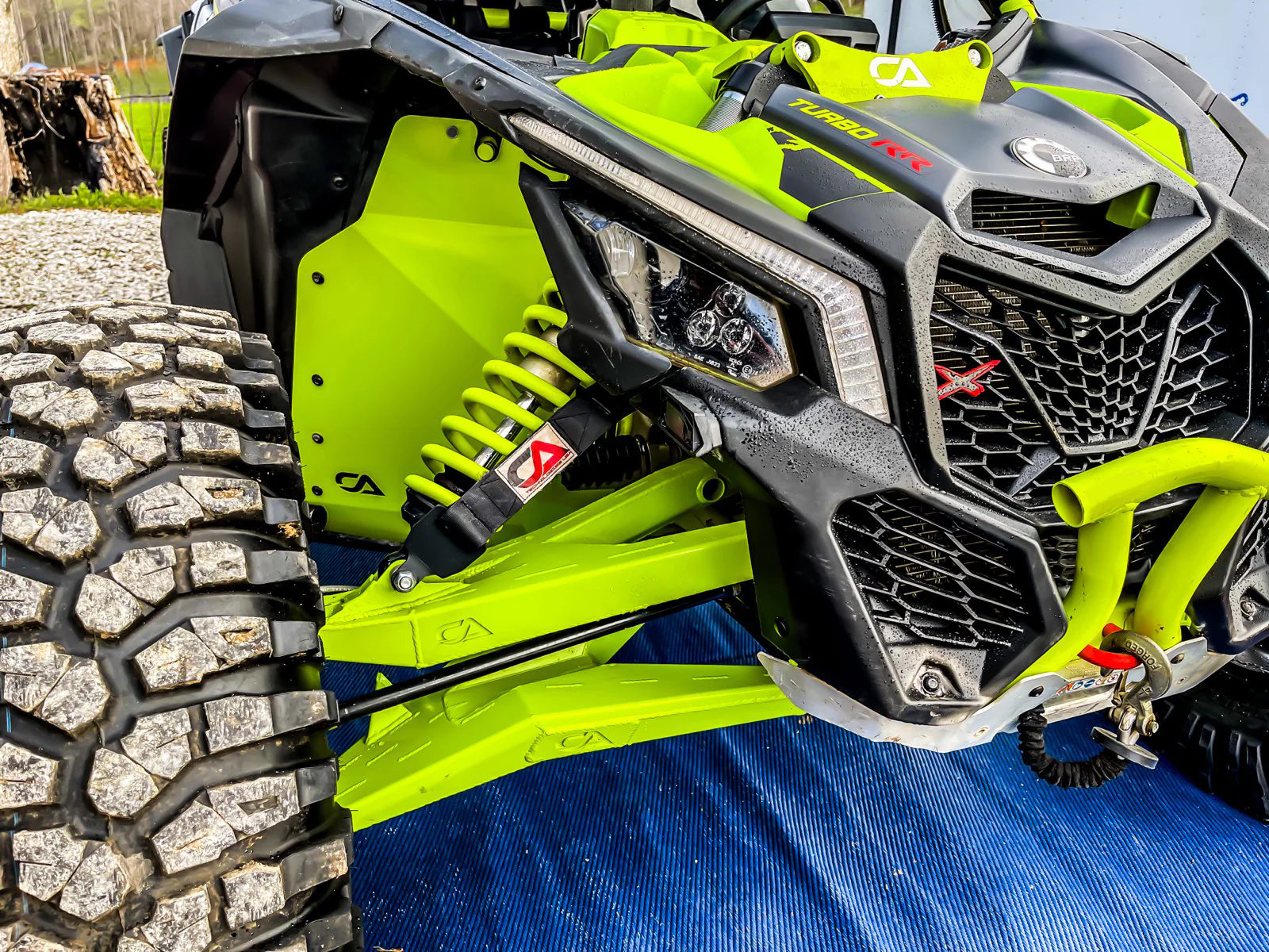 Can-Am X3 Front Inner Fender Liners - Ca Tech image 2