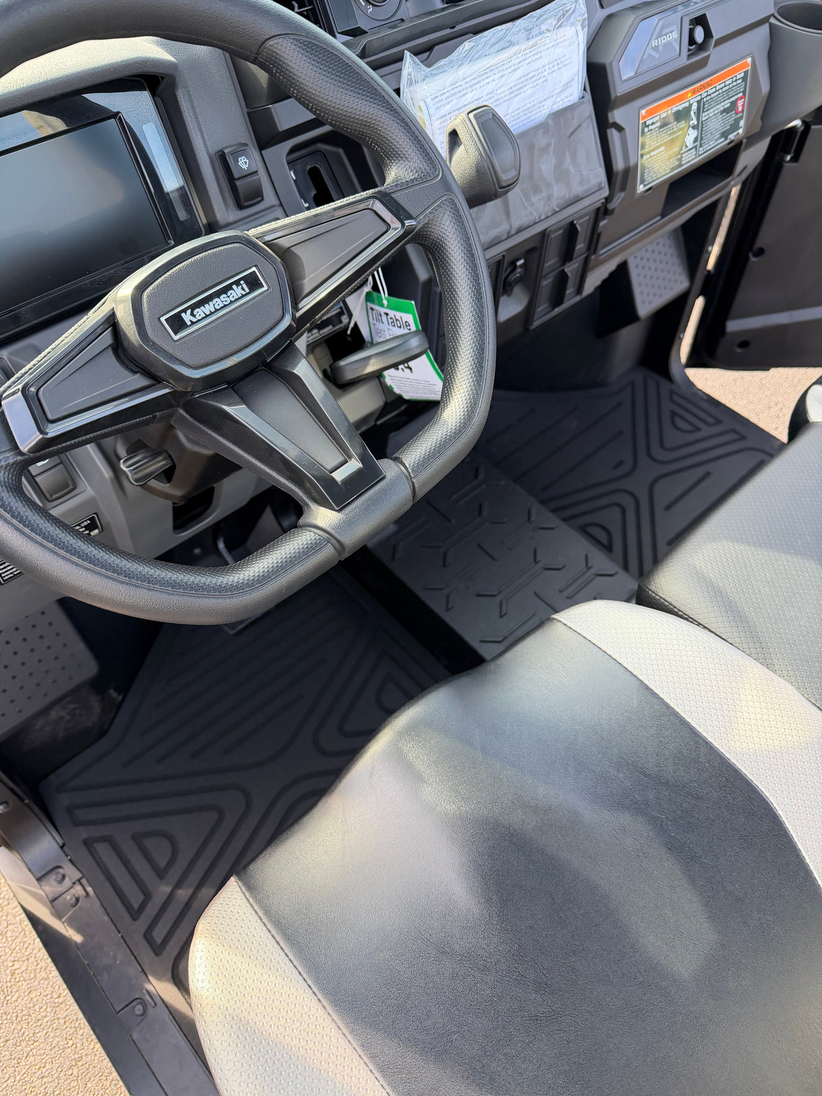 Kawasaki RiDGE HD 9mm Rubber Mats (2024 - current) - view 6