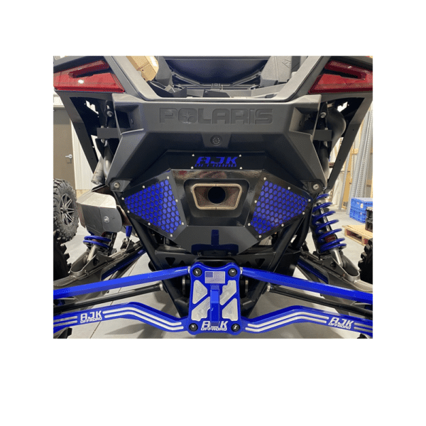 Polaris Pro R Exhaust Cover - Ajk Offroad image 1