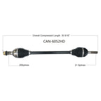 Can-Am Maverick X3 64" Heavy Duty Axle image 0