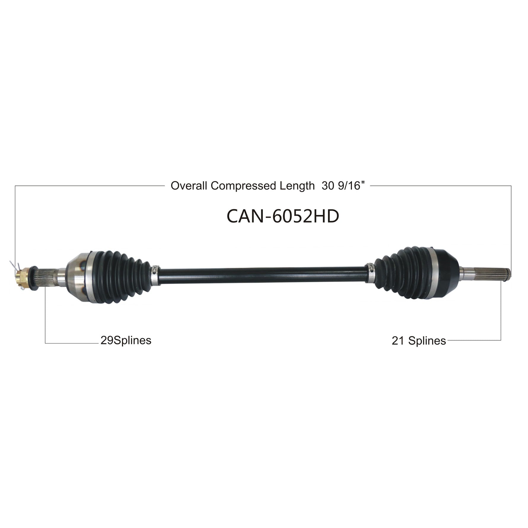 Can-Am Maverick X3 64" Heavy Duty Axle image 0