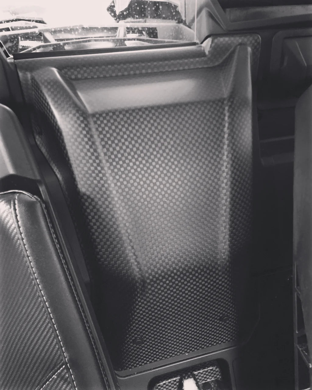 Can-Am Maverick X3 Carbon Fiber Turbo Engine Hatch Cover image 2