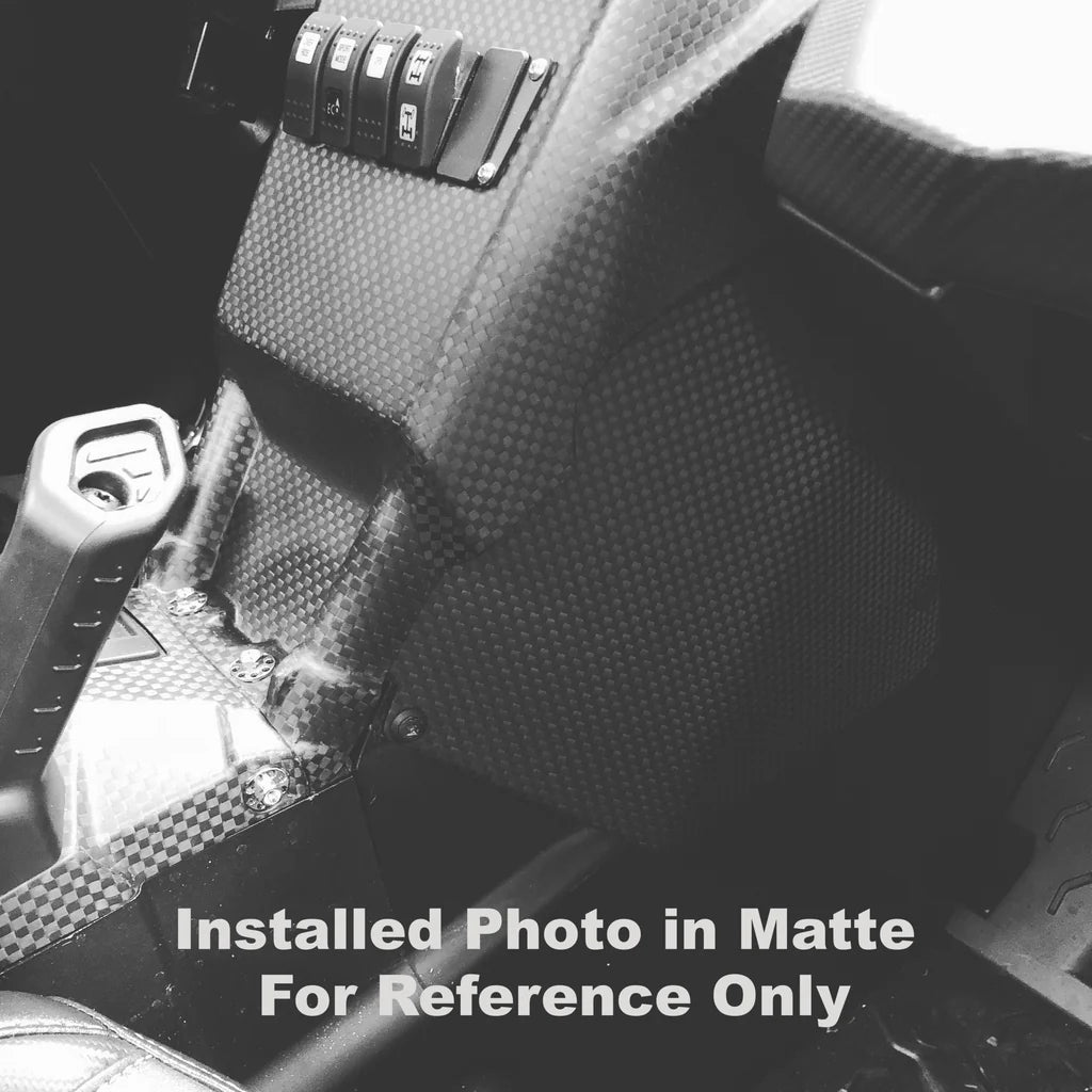 Can-Am Maverick X3 Carbon Fiber Under Dash Panels image 1