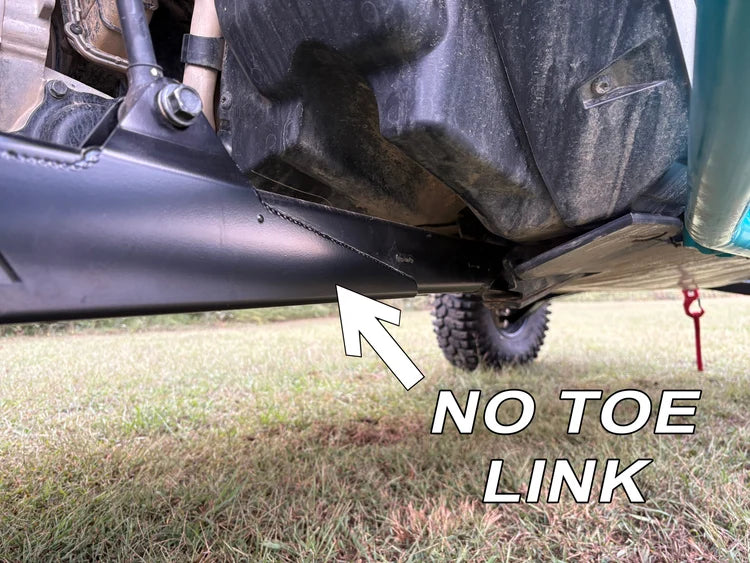 Polaris RZR Pro R Toe Link Delete Trailing Arms