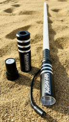 Game Changer LED Whip - Sleek Black Single by Marshin Whips