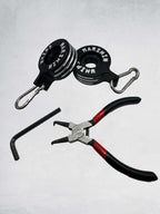 Marshin Whips 360° Rotating Flag Clips (22MM) | Game Changer Series Tangle-Free Kit