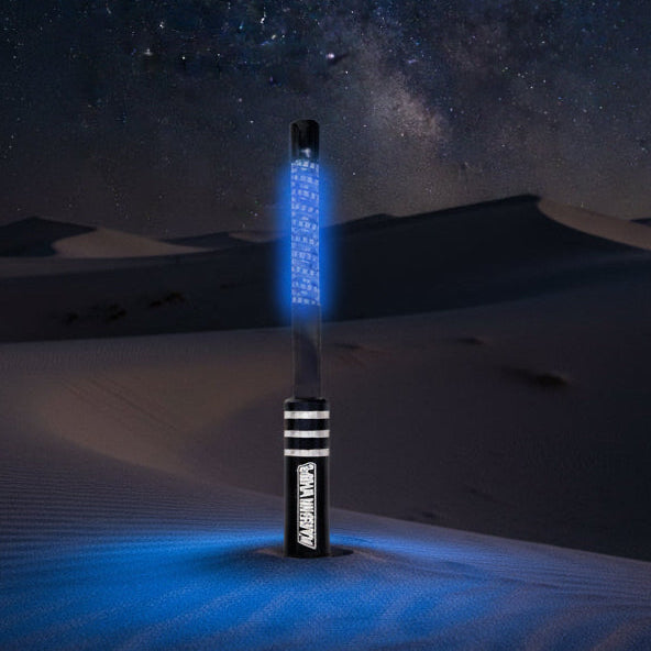 Classic White Game Changer Single LED Whip | Marshin Whips - view 6