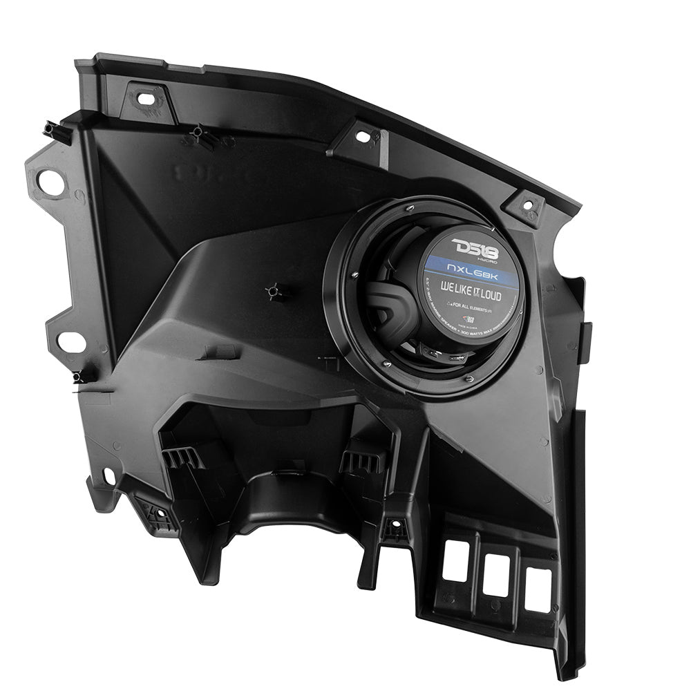 Can-Am Maverick X3 Dashboard Panel Loaded with 6.5" Speaker and RGB Lights
