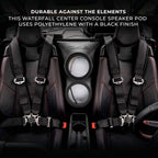 Can-Am Maverick X3 (2017-Up) Waterfall Center Console Speaker Pod – Fits Dual 6.5” Speakers
