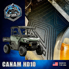 CAN-AM Defender HD10 HD 9mm Rubber Mats (2016 - current) by Top Side Surface Treatments