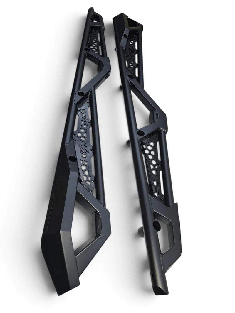 2026+ CFMoto ZForce Z10 Spark Tree Kicker Side Steps (4 Seat), Black