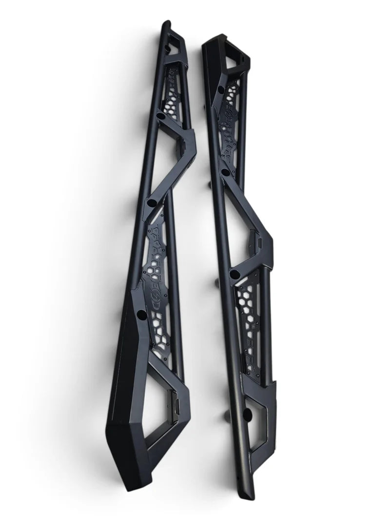 2026+ CFMoto ZForce Z10 Spark Tree Kicker Side Steps (4 Seat), Black