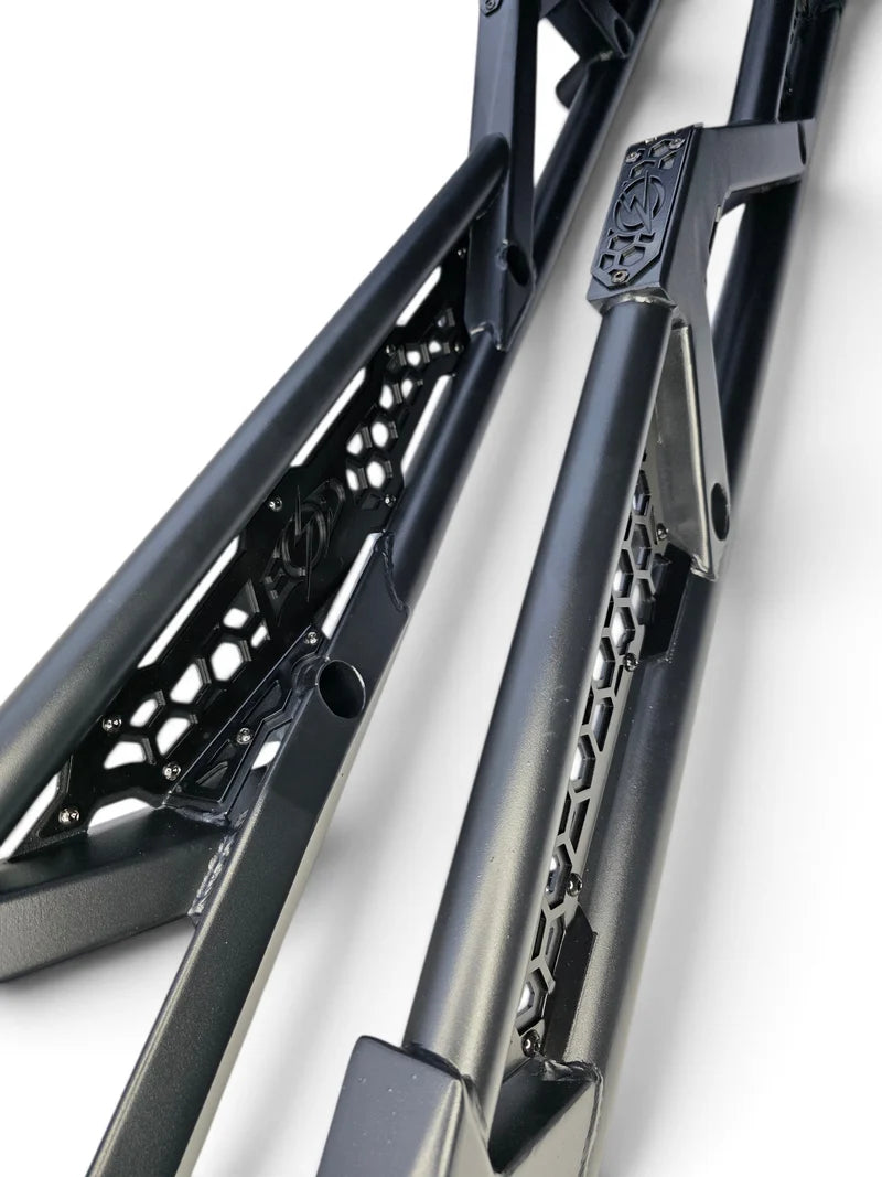 2026+ CFMoto ZForce Z10 Spark Tree Kicker Side Steps (4 Seat), Black