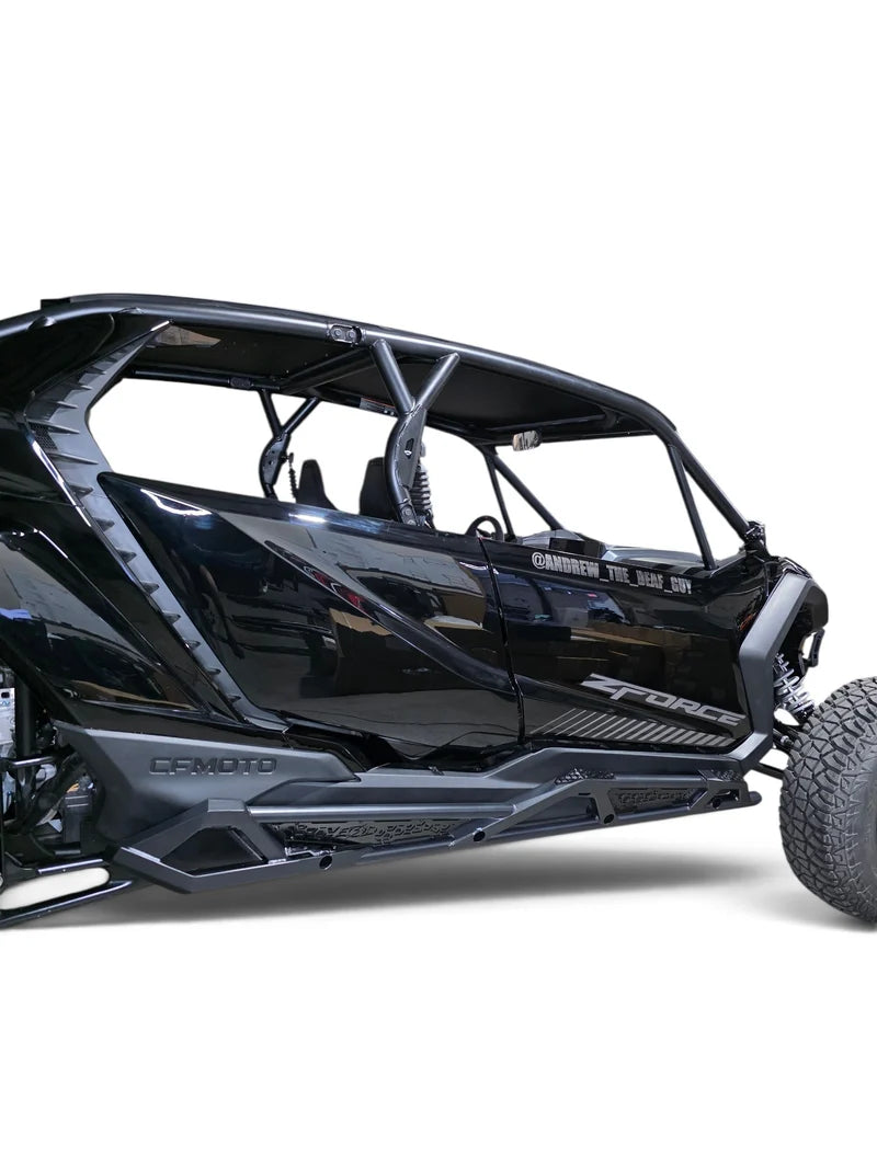2026+ CFMoto ZForce Z10 Spark Tree Kicker Side Steps (4 Seat), Black
